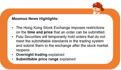 HK Stock Basics: Why is my order on hold? Watch for trading price and time