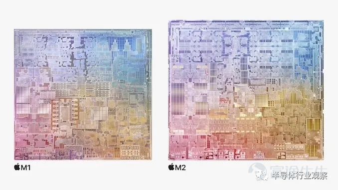 苹果发布M2芯片：5nm，200亿晶体管